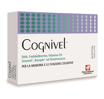 Cognivel Integratore per le funzioni cognitive 40 Softgel