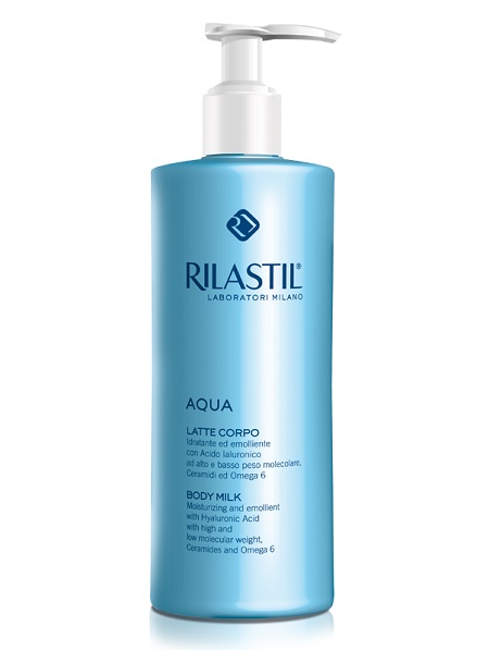 Rilastil Aqua Latte Corpo Idratante Emolliente 400 ml