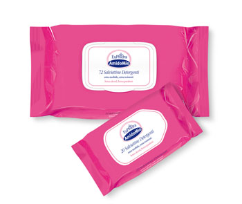 EuPhidra AmidoMio Salviettine Detergenti 72 pezzi