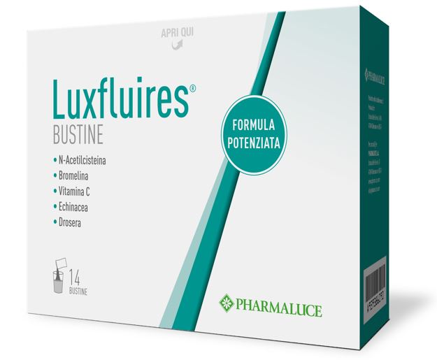 Luxfluires integratore per il sistema immunitario 14 bustine