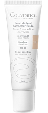 Avne COUVRANCE Fondotinta correttore liquido porcellana SPF20 30 Ml