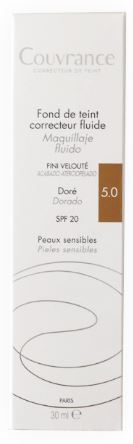 Avne COUVRANCE Fondotinta correttore liquido dorato SPF20 30 Ml