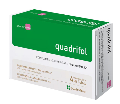 Quadrifol integratore a base di acido folico 30 compresse