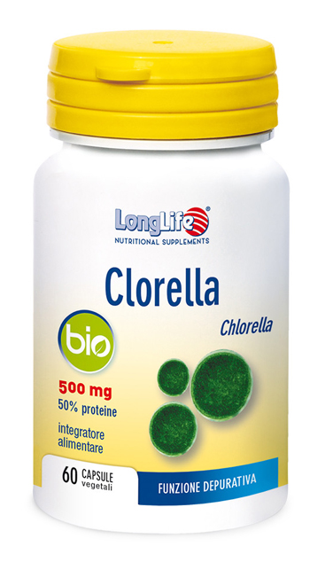 LongLife Clorella Bio Integratore Depurativo 60 Capsule Vegetali