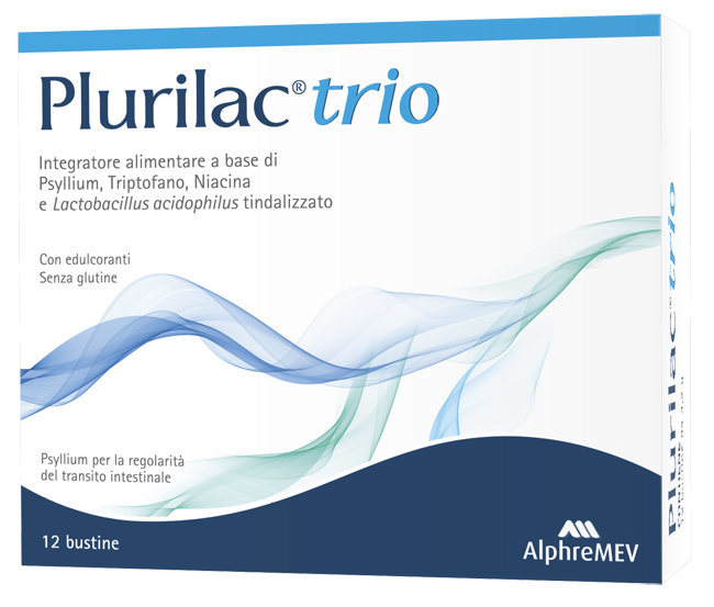 Plurilac trio integratore per la stitichezza 12 bustine