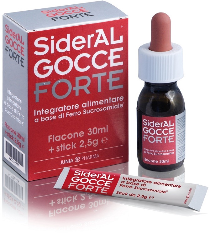 Sideral forte integratore per il ferro in Gocce 30 Ml