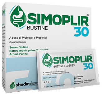 Simoplir 30 integratore di probiotici e prebiotici 12 bustine