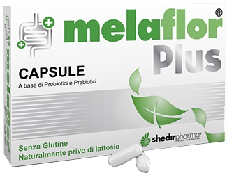 Melaflor Plus Integratore per l'equilibrio della flora intestinale 20 Capsule