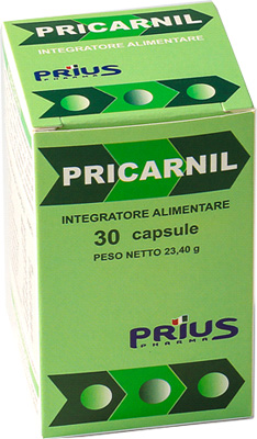 Pricarnil integratore per il sistema nervoso 60 compresse
