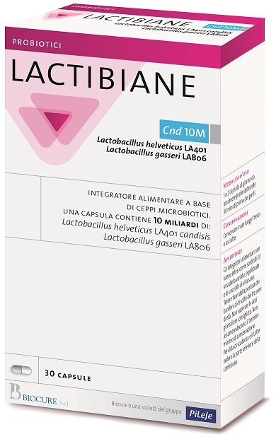 Lactibiane CND 10m Integratore per il benessere della flora intestinale 30 capsule
