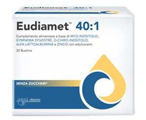 Eudiamet 40:1 integratore per il controllo della glicemia 30 bustine