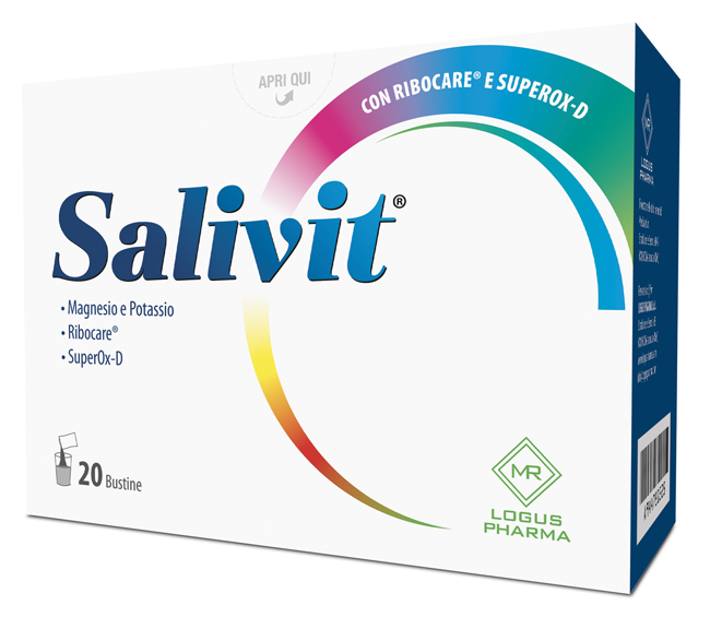 Salivit Integratore con Magnesio e Potassio 20 bustine