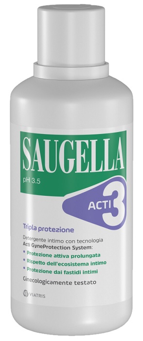 Saugella ACTI3 Detergente intimo 500 ml