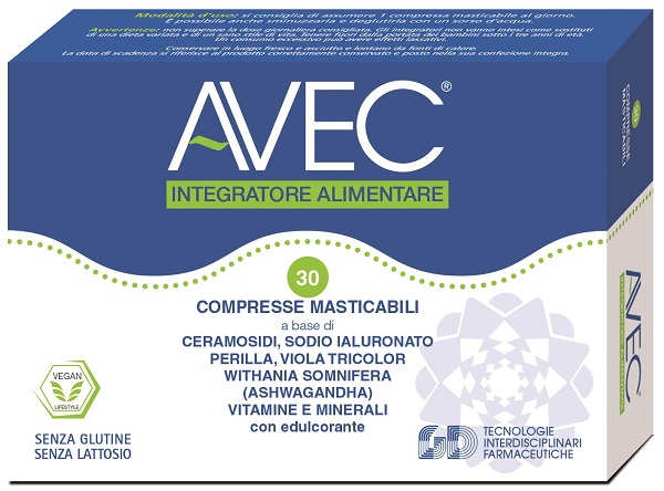 Avec integratore multivitaminico 30 compresse