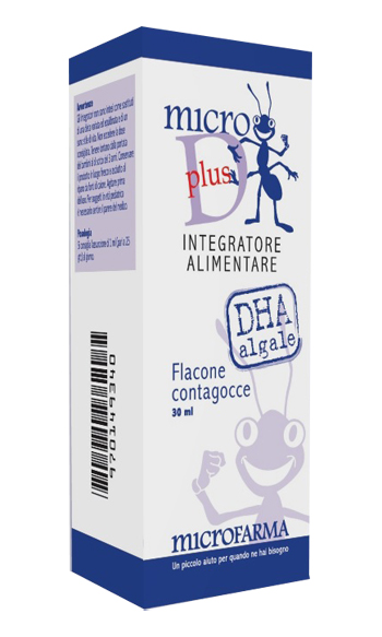 Micro D Plus integratore di vitamine D3 15 ml