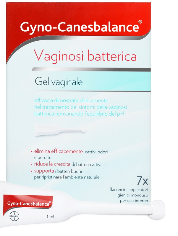 Gyno-Canesbalance Gel vaginale per vaginosi e infezioni vaginali 7 flaconcini monouso