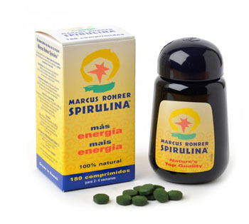 Spirulina Marcus Rohrer barattolo da 180 compresse