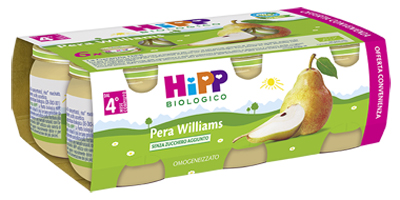 Hipp Biologico Omogeneizzato Pera Wiallms 6x80g