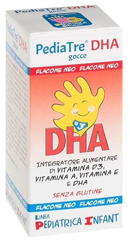 Pediatre DHA Gocce per il sistema Immunitario dei bambini 5 Ml