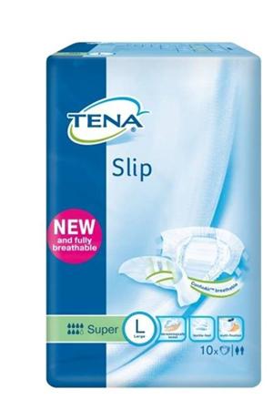 TENA Slip Super assorbenti taglia L 10 pezzi