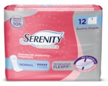 Serenity Advance assorbente anatomico Normal 12 pezzi