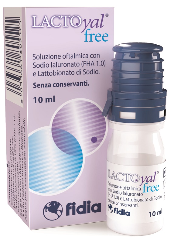 Lactoyal free soluzione oftalmica 10ml