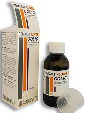 Bio stilogit Pharmaceutic Renalit Combi Colic Integratore per le vie urinarie 120 ml