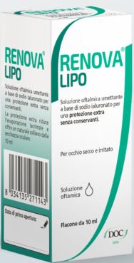 Renova Lipo collirio con acido ialuronico e lipidi 0,4% 10ML