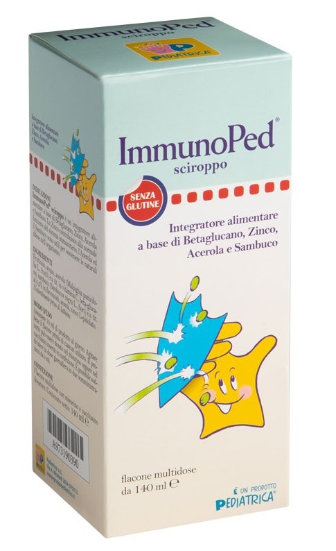Immunoped integratore per le difese immunitarie Sciroppo 140 Ml