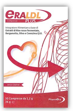 Eraldl Plus integratore per il colesterolo 30 Compresse