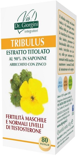 Giorgini Tribulus Estratto Titolato metabolismo 80 Pastiglie