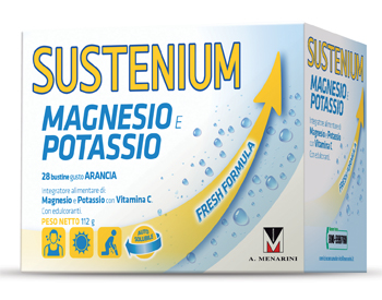 Sustenium magnesio e potassio integratore con sali minerali 28 Bustine