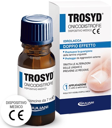 Trosyd Onicodistrofie Idrolacca per alterazioni delle unghie 7 ml