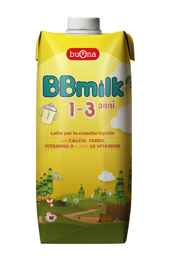 BBMILK LIQUIDO 1 3 anni Latte di crescita 500 ml