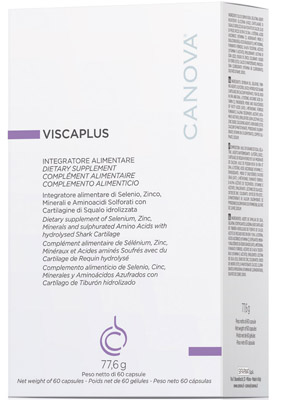 Canova Viscaplus integratore per alopecia 60 capsule softgel