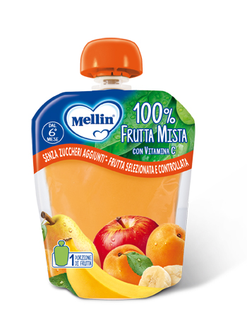 Mellin Pouch frutta mista 90 gr