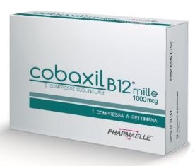 Cobaxil B12 1000 integratore di vitamina B12 - 5 compresse sublinguali