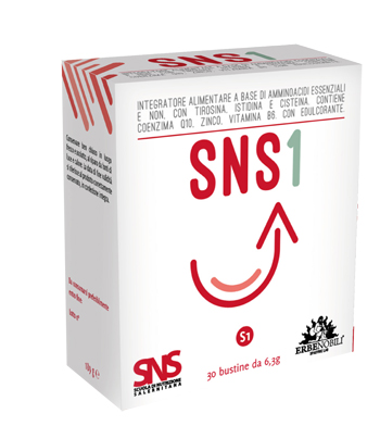 SNS1 Integratore alimentare contro l'affaticamento 30 bustine