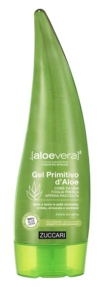 Zuccari AloeVera2 Gel Primitivo D'Aloe Idratante Protettivo 250 ml