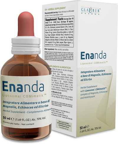 Enanda integratore alimentare per l'ansia 50 ml