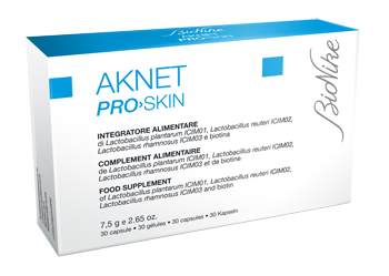 Bionike Aknet Pro-Skin Integratore Contro Acne 30 Capsule