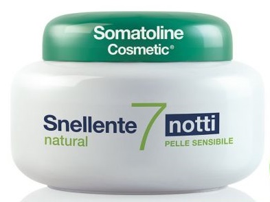 Somatoline Cosmetic Snellente 7 Notti Natural Gel-Crema Pelli Sensibili 400 ml