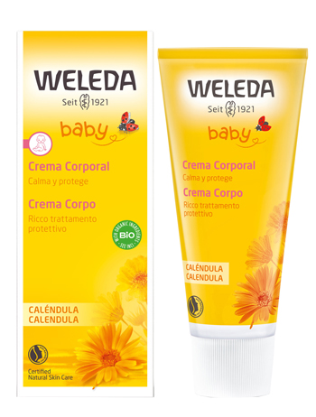 Weleda Baby Calendula Crema per il Corpo Protettiva tubetto 75 ml