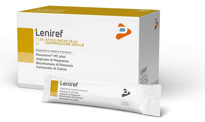 Leniref per il reflusso gastroesofageo 24 stick