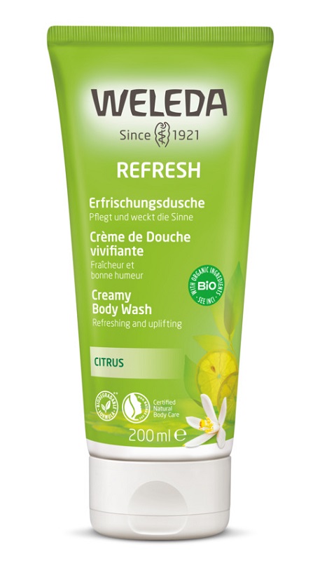 Weleda Gel Doccia Cremosa al Limone tubo 200 ml