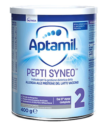 Aptamil Pepti Syneo 2 alimento dietetico 400 gr