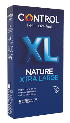 Control New Nature 2.0 Profilattici extra Large 12 pezzi