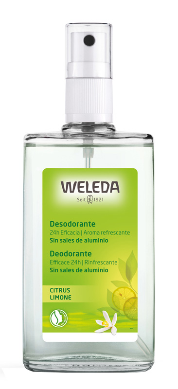 Weleda Deodorante Spray al Limone 100 Ml