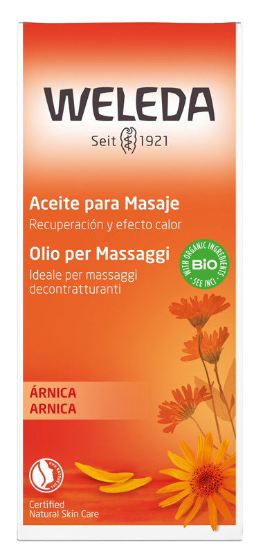 Weleda Olio per Massaggi all'Arnica 200 Ml