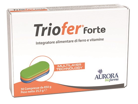 Triofer forte Integratore a base di ferro 30 compresse